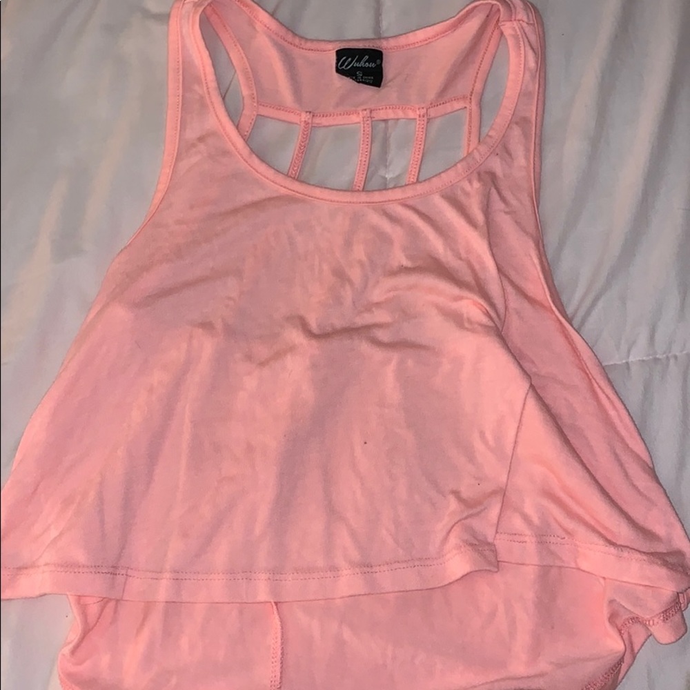 cropped tank top